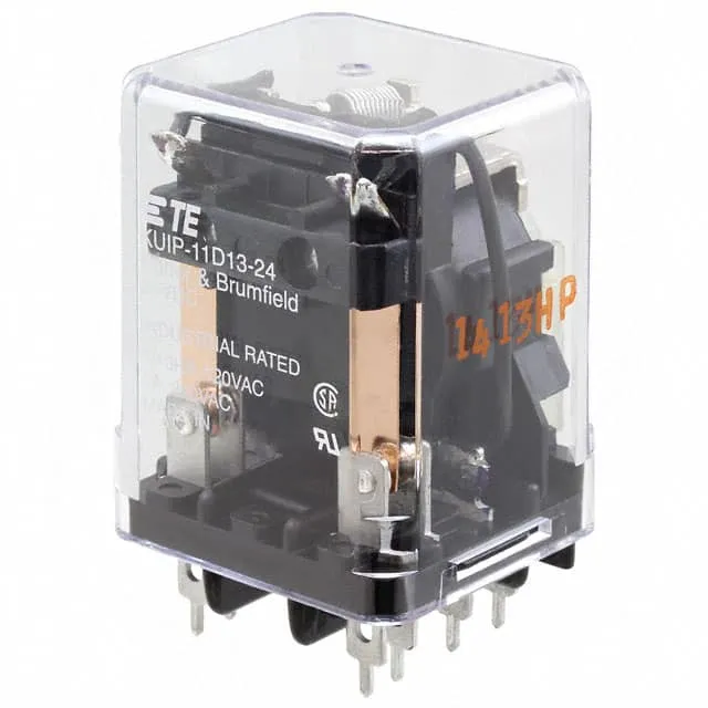KUIP-11D13-24 (RELAY GEN PURPOSE DPDT 5A 24V)