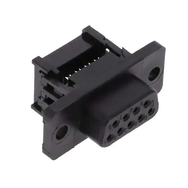 L17DEFRB09S (CONN D-SUB RCPT 9POS STR IDC)