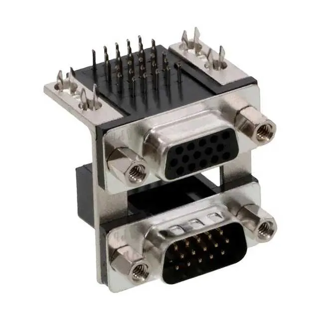 L17H2J70131 (CONN D-SUB PLUG/RCPT 15POS R/A)