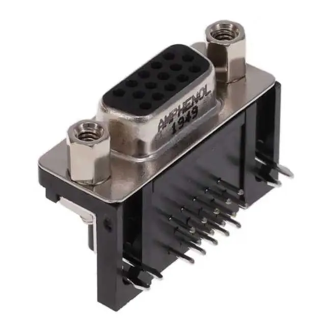 L17HTHES4F1C (CONN DSUB HD RCPT 15POS R/A SLDR)