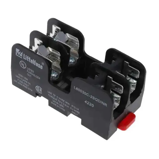 L60030C2SQDINR (FUSE BLOK CART 600V 30A DIN RAIL)