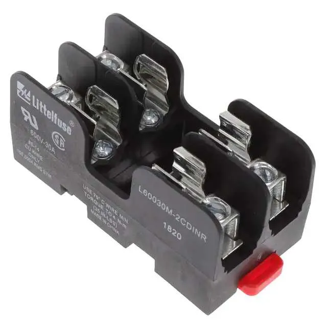 L60030M2CDINR (FUSE BLOK CART 600V 30A DIN RAIL)
