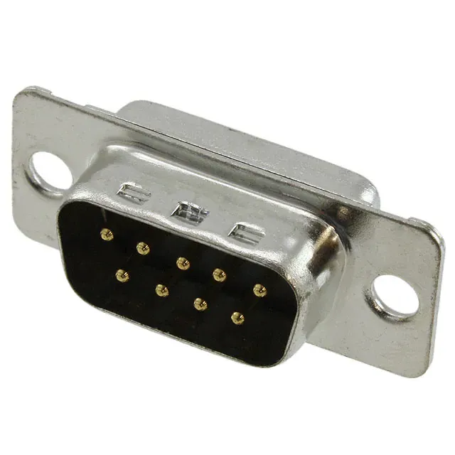 L717DE09PV (CONN D-SUB PLUG 9POS VERT SOLDER)