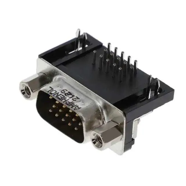 L717HDE15PD1CH4F (CONN DSUB HD PLUG 15POS R/A SLDR)