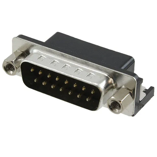 L717SDA15PA4CH4F (CONN D-SUB PLUG 15POS R/A SOLDER)
