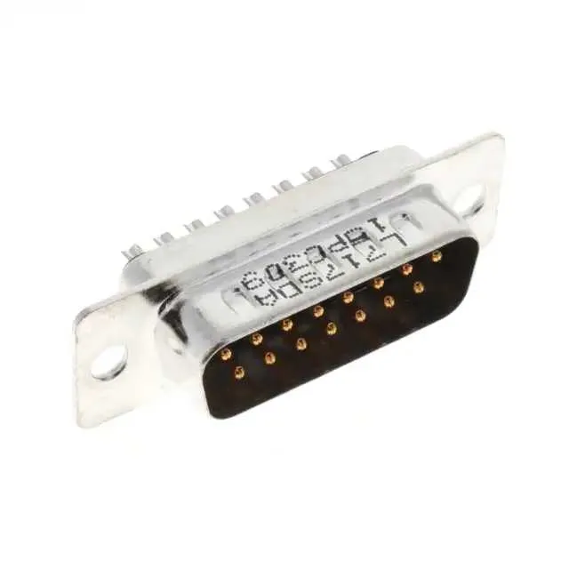 L717SDA15PC309 (CONN D-SUB PLUG 15P STR SLDR CUP)