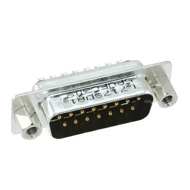 L717SDA15PVFC309 (CONN D-SUB PLUG 15P STR SLDR CUP)