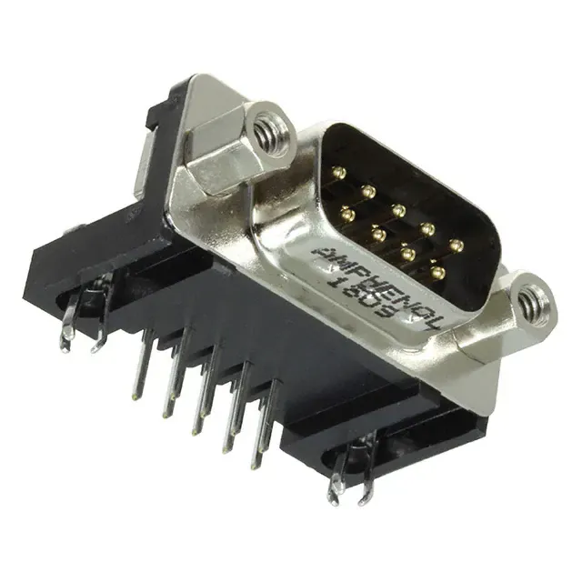 L717SDE09PA4CH4RC309 (CONN D-SUB PLUG 9POS R/A SOLDER)
