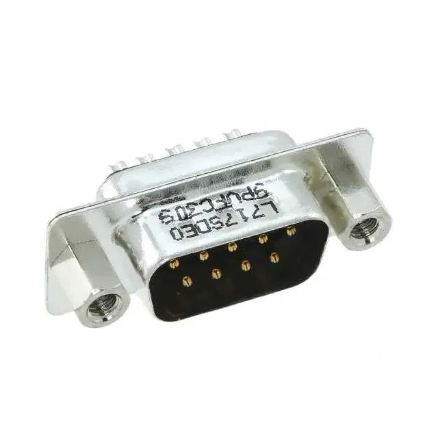 L717SDE09PVFC309 (CONN DSUB PLUG 9POS STR SLDR CUP)