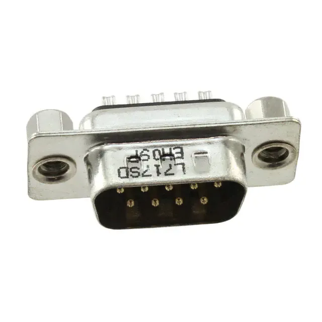 L717SDEH09P (CONN DSUB PLUG 9POS STR SLDR CUP)