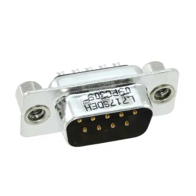 L717SDEH09PC309 (CONN DSUB PLUG 9POS STR SLDR CUP)