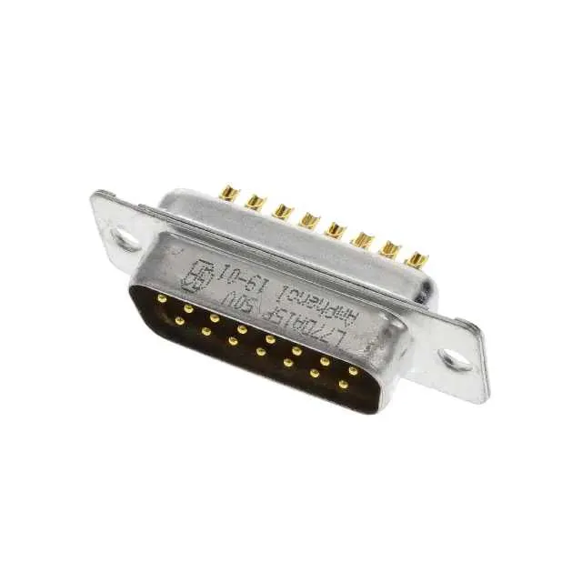 L77DA15P (CONN D-SUB PLUG 15P STR SLDR CUP)