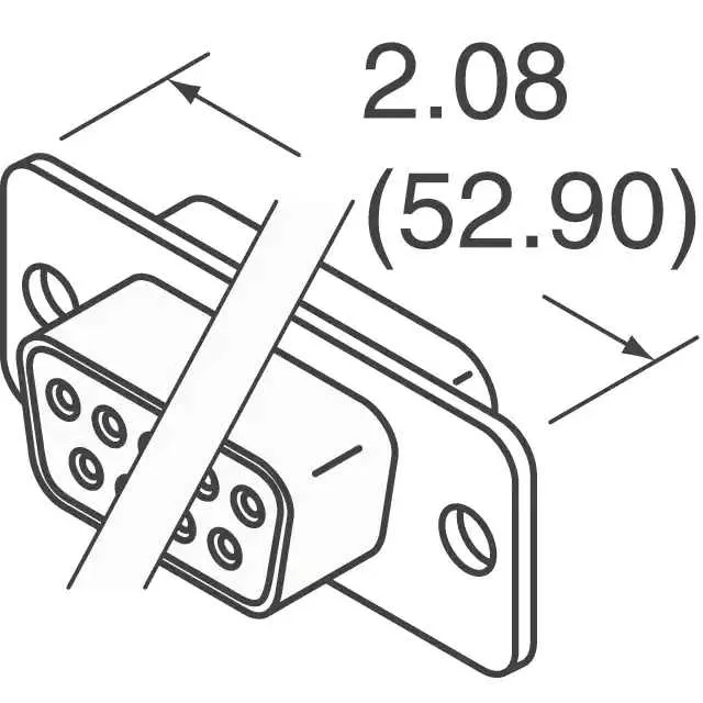 L77DB25S (CONN D-SUB RCPT 25P STR SLDR CUP)