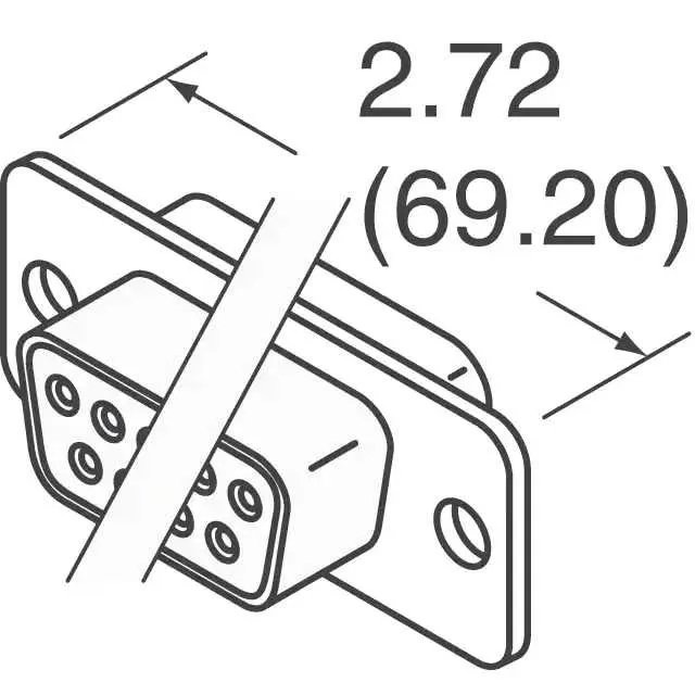 L77DC37S (CONN D-SUB RCPT 37P STR SLDR CUP)