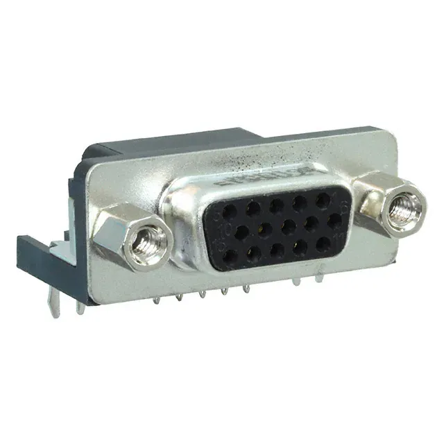 L77HDE15SD1CH4F (CONN DSUB HD RCPT 15POS R/A SLDR)