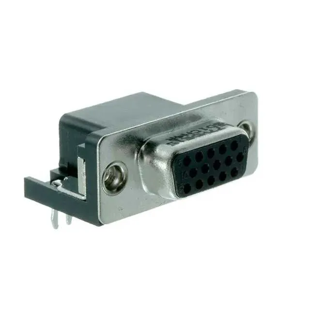 L77HDE15SD1CH4R (CONN DSUB HD RCPT 15POS R/A SLDR)
