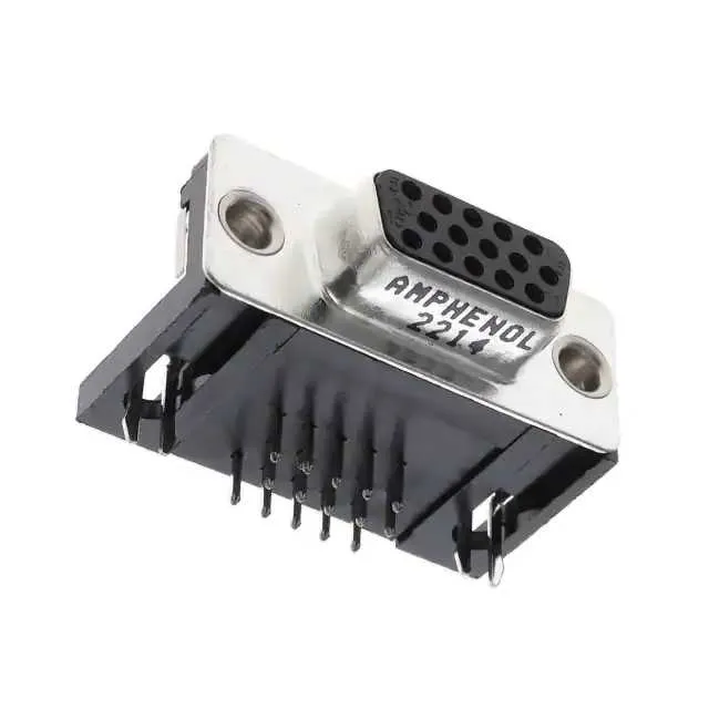 L77HDE15SD1CH4RC309 (CONN DSUB HD RCPT 15POS R/A SLDR)