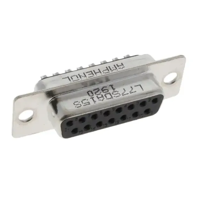 L77SDA15S (CONN D-SUB RCPT 15P STR SLDR CUP)