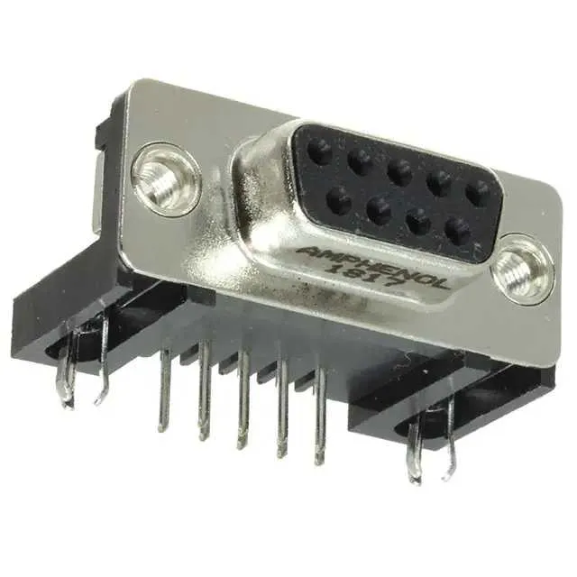 L77SDE09S1ACH3R (CONN D-SUB RCPT 9POS R/A SOLDER)