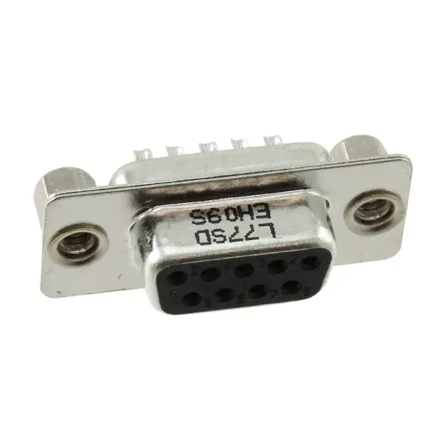 L77SDEH09S (CONN DSUB RCPT 9POS STR SLDR CUP)
