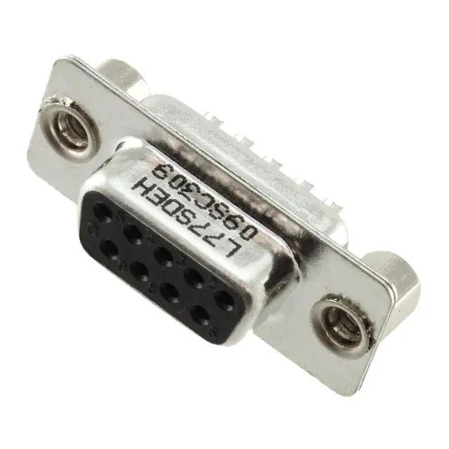 L77SDEH09SC309 (CONN DSUB RCPT 9POS STR SLDR CUP)