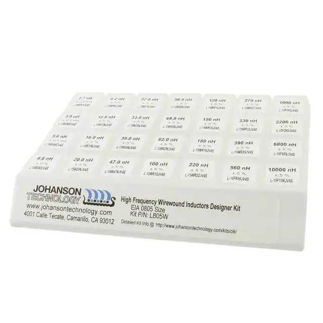 L805W (0805 WIRE WOUND HIGH Q IND KIT)