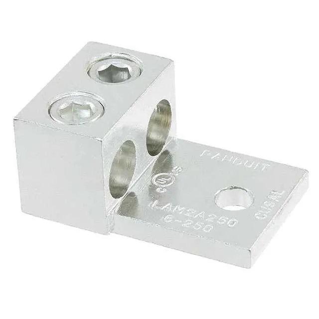 LAM2A250-38-6Y (CONN TERM RECT LUG 6 AWG #3/8)