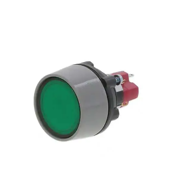 LASOAU110GRN (SWITCH PUSHBUTTON SPDT 8A 125V)