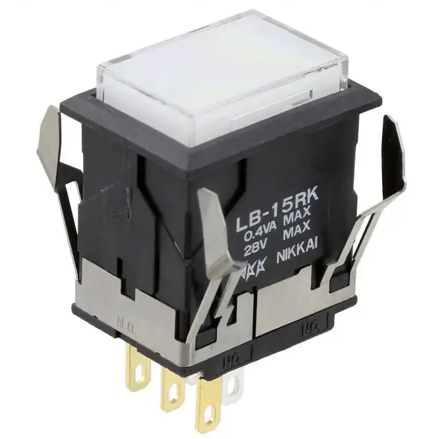 LB15RKG01-5C05-JB (SWITCH PUSHBUTTON SPDT 0.4VA 28V)