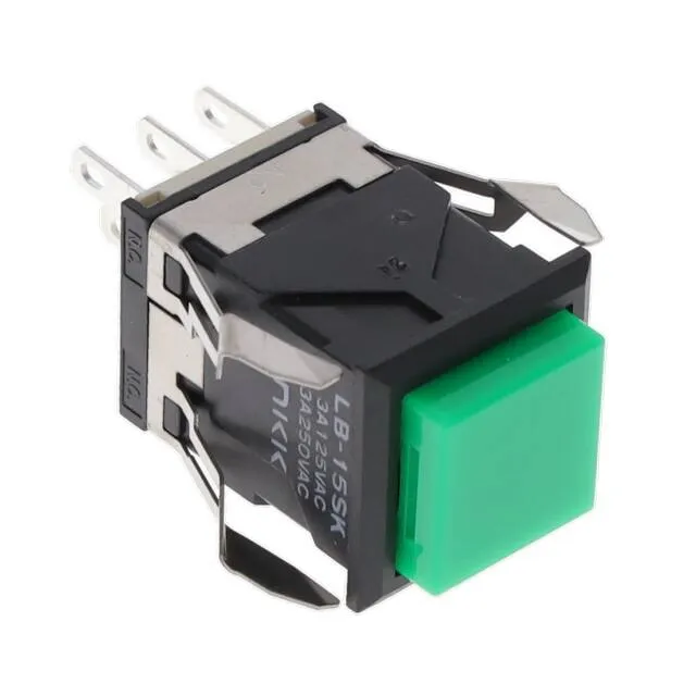 LB15SKW01-F (SWITCH PUSHBUTTON SPDT 3A 125V)