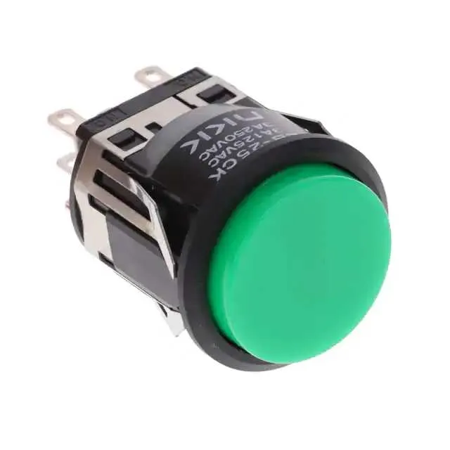 LB25CKW01-F (SWITCH PUSHBUTTON DPDT 3A 125V)
