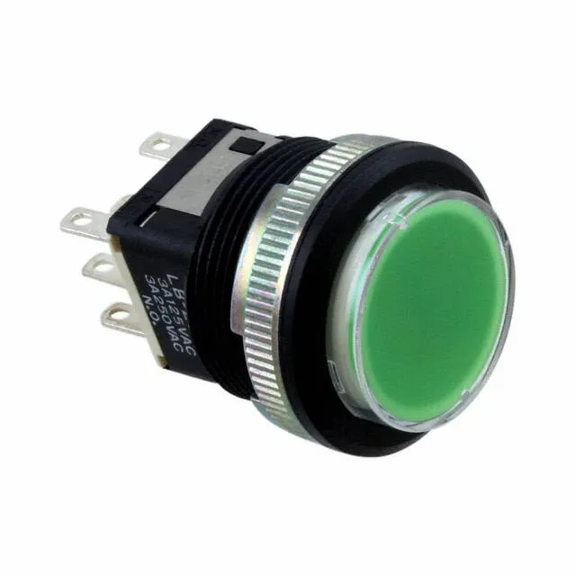 LB25WKW01-5F-JF (SWITCH PUSHBUTTON DPDT 3A 125V)