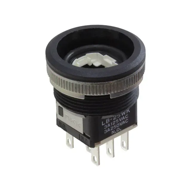 LB25WKW01 (SWITCH PUSHBUTTON DPDT 3A 125V)