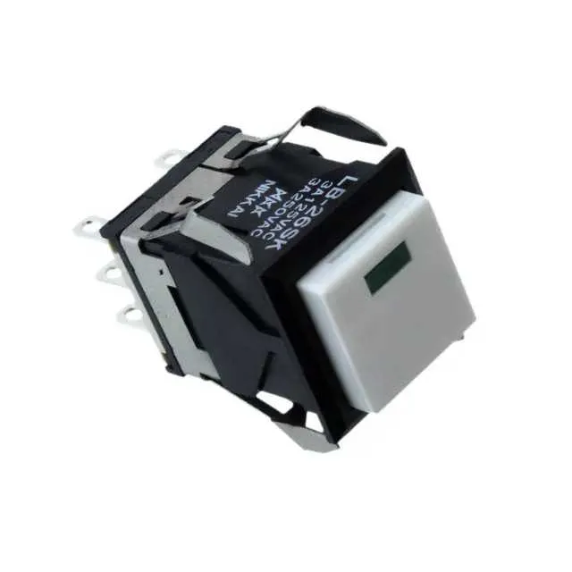 LB26SKW01-1F-B (SWITCH PUSHBUTTON DPDT 3A 125V)
