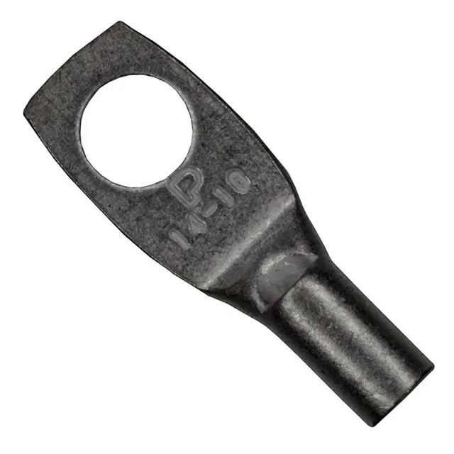 LCA10-14-L (CONN TERM RECT LUG 10 AWG #1/4)