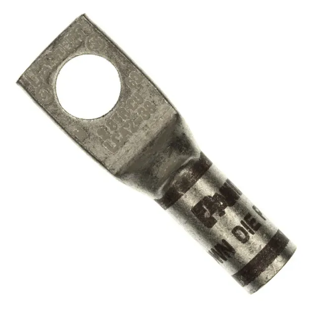 LCA2-38-Q (CONN TERM RECT LUG 2 AWG #3/8)