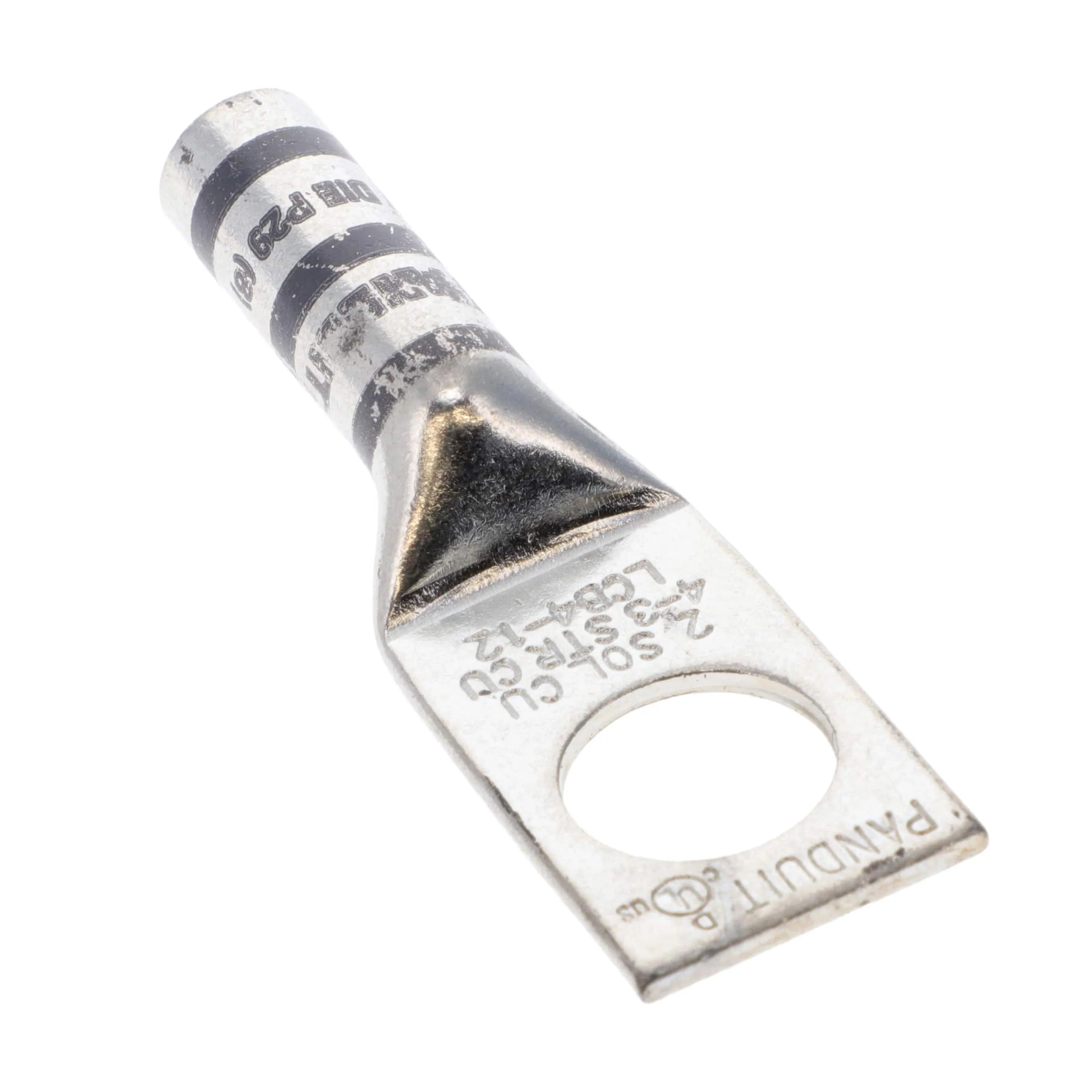 LCB4-12-L (COPPER COMPRESSION LUG, 1 HOLE,)