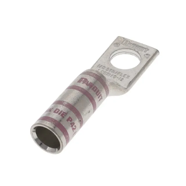LCBX1/0-12-X (CONN TERM RECT TONG 1/0 AWG #1/2)