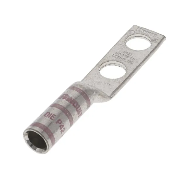 LCC1/0-12D-X (CONN TERM RECT TONG 1/0 AWG #1/2)