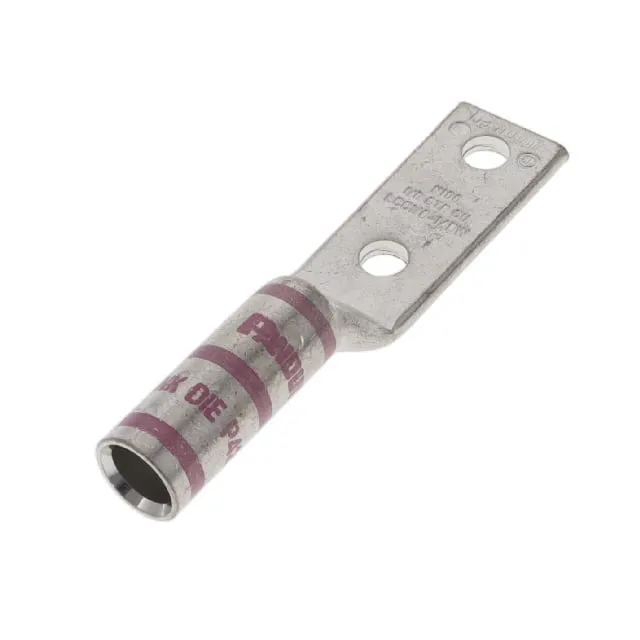 LCC1/0-14DW-X (CONN TERM RECT TONG 1/0 AWG #1/4)