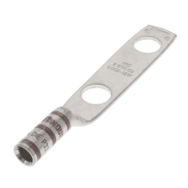 LCC2-12W-Q (CONN TERM RECT TONG 2 AWG #1/2)