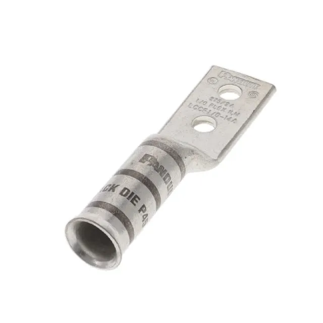 LCCF1/0-14A-X (CONN TERM RECT TONG 1/0 AWG #1/4)