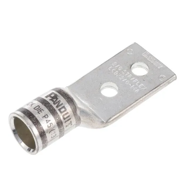 LCDX2/0-14A-X (CONN TERM RECT TONG 2/0 AWG #1/4)