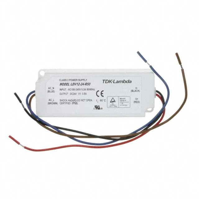LDV12-24-R50 (LED DRIVER CV AC/DC 24V 500MA)