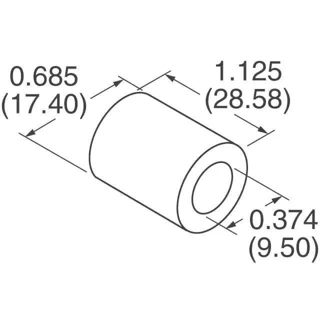 LFB174095-000 (FERRITE CORE 85 OHM SOLID 9.5MM)