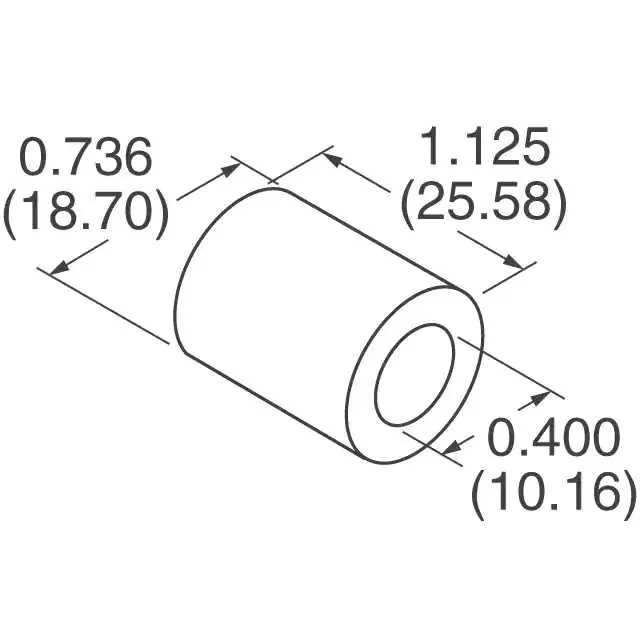 LFB187102-000 (FERRITE CORE 84 OHM SOLID)