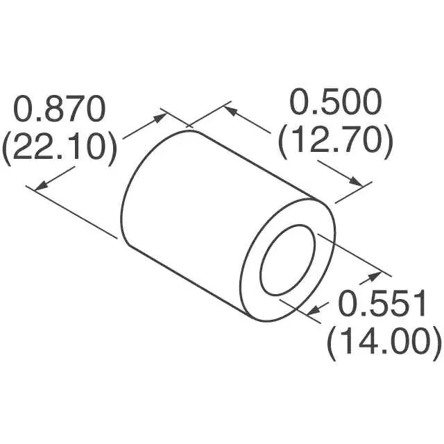 LFB220140-000 (FERRITE CORE 28 OHM SOLID 14MM)