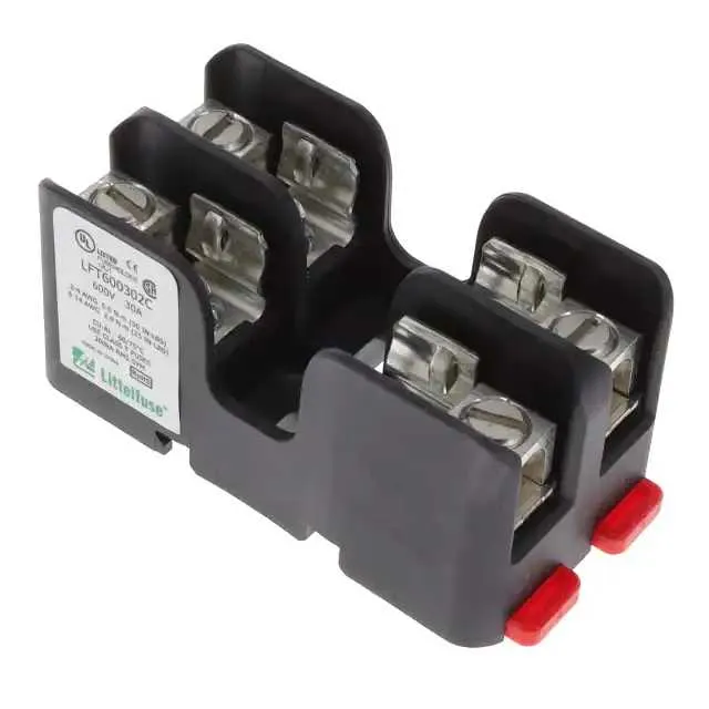 LFT600302C (FUSE BLOK CART 600V 30A DIN RAIL)