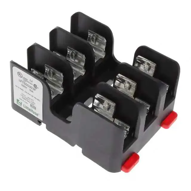 LFT600303P (FUSE BLOK CART 600V 30A DIN RAIL)
