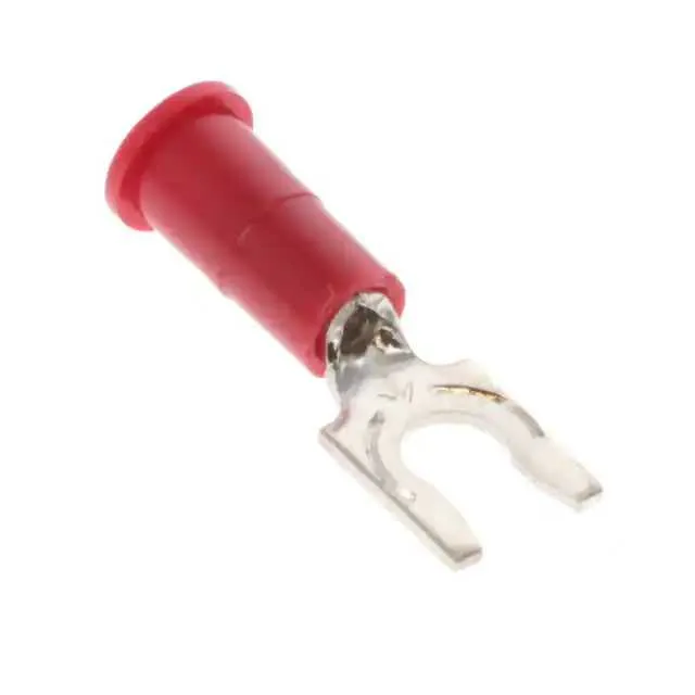 LFV18-8Q (CONN SPADE TERM 18-22AWG #8 RED)